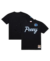 Mitchell & Ness Men's Penny Hardaway Black Orlando Magic Premium Nickname T-Shirt