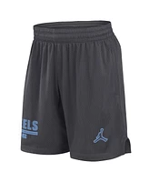 Jordan Men's Anthracite North Carolina Tar Heels 2024 Sideline Mesh Shorts