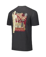 Image One Men's and Women's Black Florida State Seminoles Hyper Local Statue Stadium Nation T-Shirt