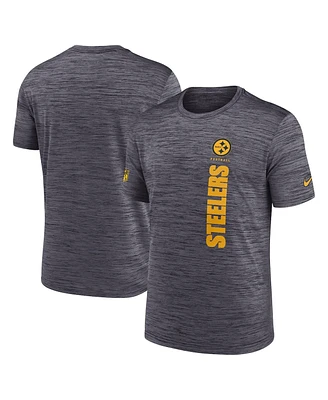 Nike Men's Black Pittsburgh Steelers 2024 Sideline Velocity Performance T-Shirt