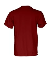 Blue 84 Men's and Women's Crimson Oklahoma Sooners 2024 Big 12 Basketball Regular Season Champions T-Shirt