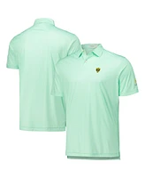 Peter Millar Men's Green Presidents Cup International Team Featherweight Logo Camo Polo