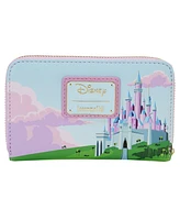 Loungefly Sleeping Beauty Stained Glass Castle Zip-Around Wallet