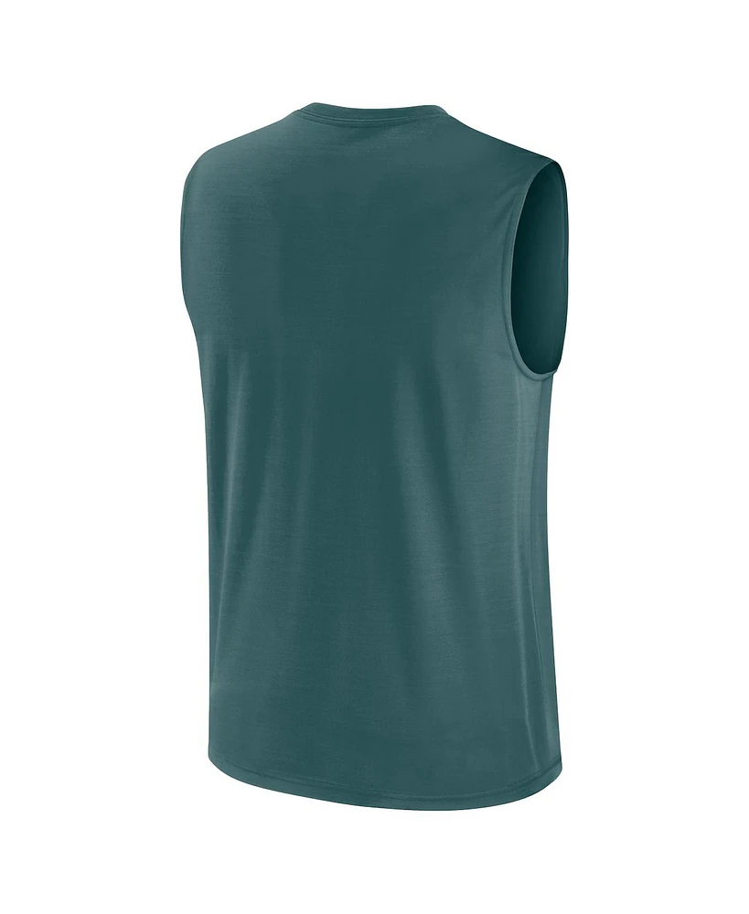 Nike Men's Midnight Green Philadelphia Eagles Muscle Tank Top