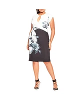 City Chic Women's Erin Dress