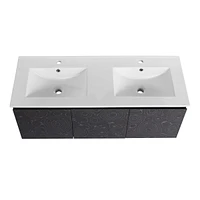 48'' Floating Wall-Mounted Bathroom Vanity & Soft-Close Cabinet Door, Kd-Package