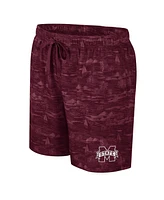 Colosseum Men's Maroon Mississippi State Bulldogs Ozark Swim Shorts