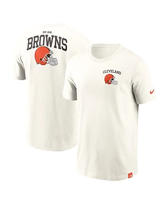 Nike Men's Cream Cleveland Browns Blitz Essential T-Shirt