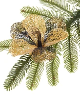 Holiday Lane Shine Bright Flower Cluster Clip Ornament, Exclusively at Macy's