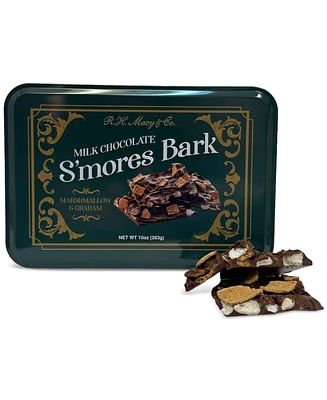 R.h. Macy & Co. Milk Chocolate S'mores Bark Gift Tin, 10oz