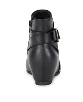 Baretraps Women's Serena Zipper Wedge Booties