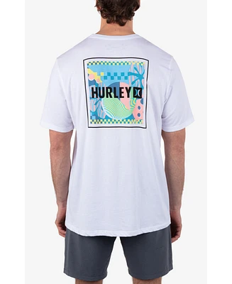 Hurley Men's Everyday Four Corners Short Sleeves T-shirt