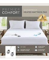 Premier Comfort Waterproof Heated Mattress Pad, Queen