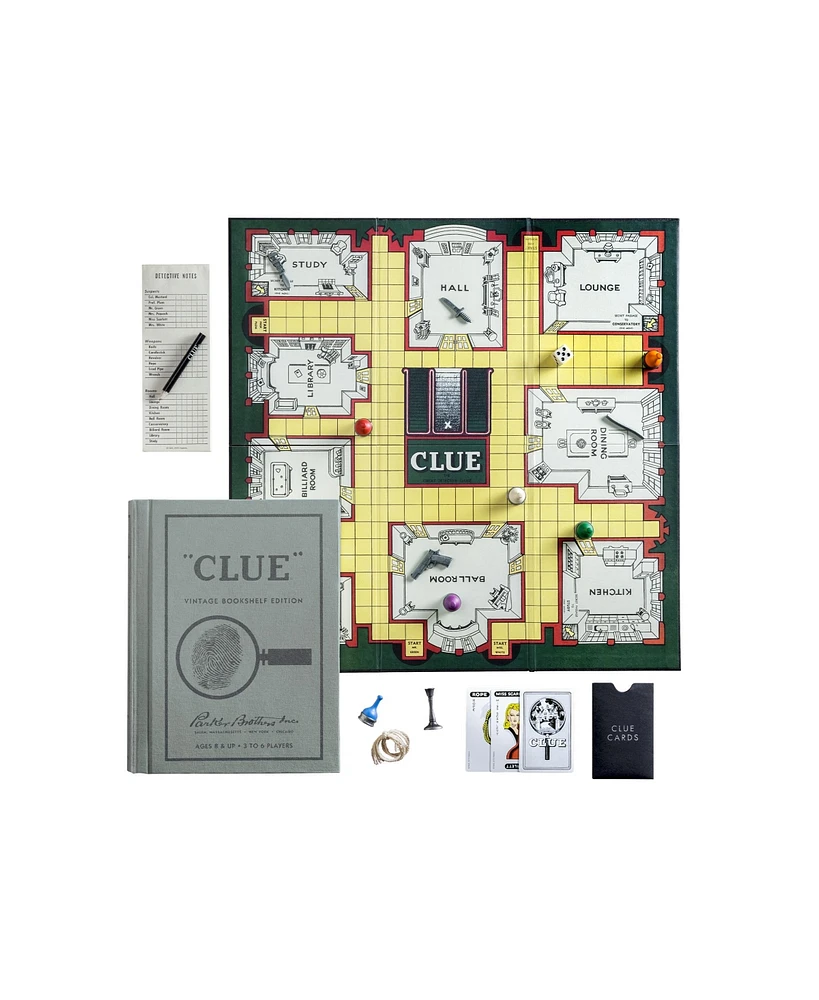 Ws Game Company Clue Classic Bookshelf Edition