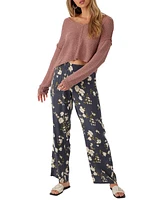 O'Neill Juniors' Jonie Kendra Floral Pull-On Pants