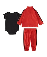 adidas Baby Boys Three-Piece Tricot Track Set