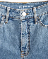 On 34th Women's Wide-Cuff Wide-Leg Jeans, Created for Macy's