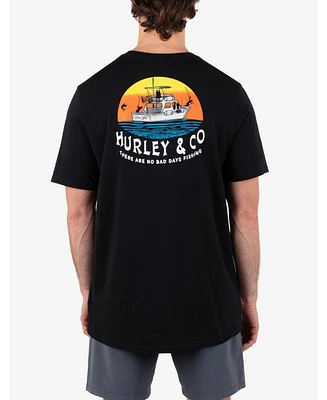 Hurley Men's Everyday Heavy Nets Short Sleeve T-Shirt