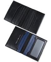 Tommy Hilfiger Men's Rfid Magnetic Reversible Card Case Wallet