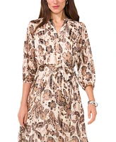 Vince Camuto Women's Paisley-Print Maxi Dress