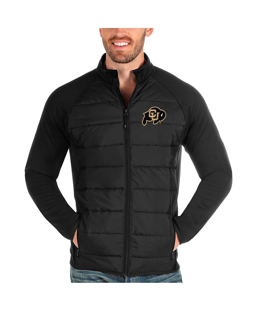 Antigua Men's Black Colorado Buffaloes Altitude Full-Zip Jacket