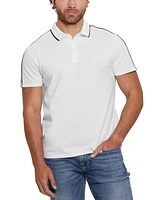 Guess Men's Quattro Crest Short Sleeve Polo Shirt