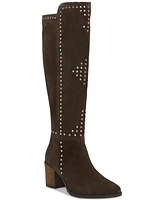 Lucky Brand Women's Bonnay Knee-High Block-Heel Boots