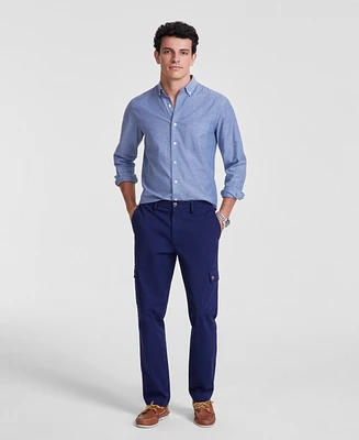 Club Room Men's Regular-Fit Stretch Cargo Pants, Created for Macy's