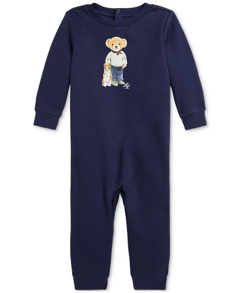 Polo Ralph Lauren Baby Fleece Bear Coverall