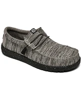 Hey Dude Men's Wally Sport Knit Casual Slip-On Moccasin Sneakers from Finish Line