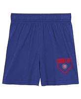 Nike Toddler Boys and Girls Chicago Cubs Authentic Collection T-Shirt Shorts Set