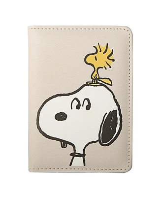 Peanuts Snoopy Beige Woodstock Passport Holder