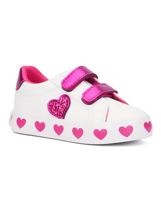 Olivia Miller Little Girls Super Naturally Low Top Sneakers