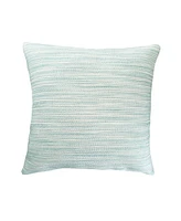 Anaya Home Bay View Aqua 20x20 Indoor Outdoor Pillow Aqua Blue