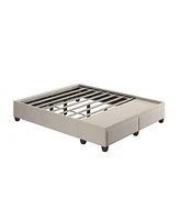 Boyd Sleep Modena Upholstered Platform Bed Frame with Storage Drawers