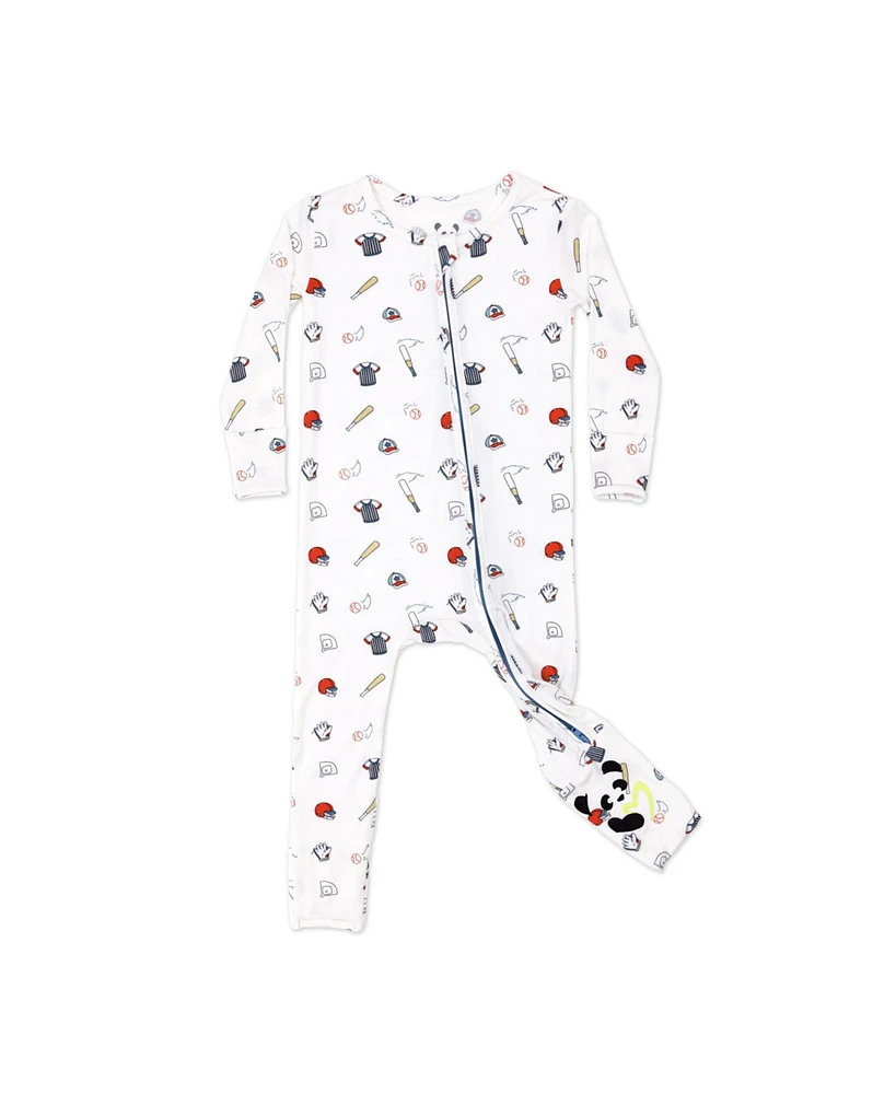 Bellabu Bear Baby Unisex Baby Baseball Convertible Footie