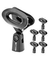 5 Core Microphone Clip Holder 4 Pieces with Screw Adapters 5/8 to 3/8 Inch - Mc-03 4PCS