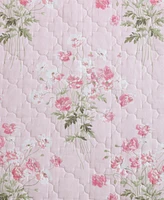 Laura Ashley Veronicas Bouquet Reversible 3 Piece Quilt Set
