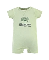 Touched by Nature Baby Boys Unisex Baby Organic Cotton Rompers