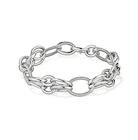 Judith Ripka Eternity Signature Double Link Bracelet