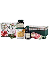 Stonewall Kitchen Holiday Blueberry Breakfast Gift Box, 4 Piece Set