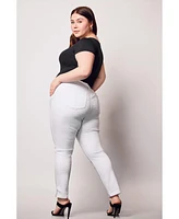 Slink Jeans Plus High Rise Skinny Pants