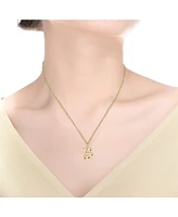 GiGiGirl Stylish 14K Gold Plated Initial Necklace.