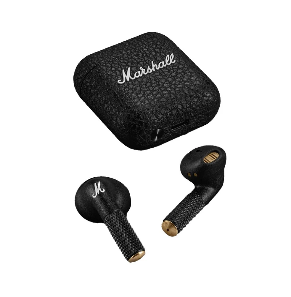 Marshall Minor Iv Wireless Earbuds - Black