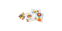 Kaplan Early Learning Pattern Blocks and Picture Cards Set - Assorted pre