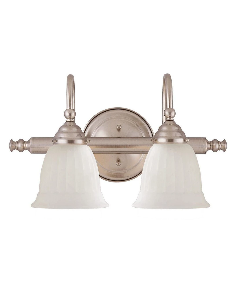 Savoy House Satin Nickel Brunswick Vanity Light