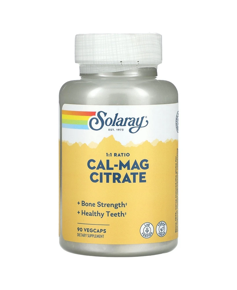 Solaray Cal-Mag Citrate 1:1 Ratio