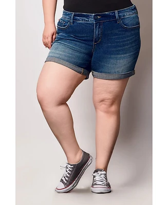 Slink Jeans Plus Denim Shorts