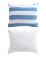 Closeout! Tommy Bahama Home Awning Stripe 3 Piece Comforter Set