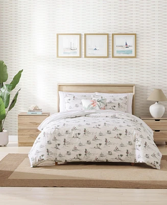 Closeout! Tommy Bahama Home Beach Club 3 Piece Comforter Set, King